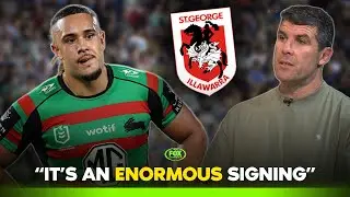 “The helicopter worked” 🤣 Ennis & Cronk talk Keaon Koloamatangi signing with the Dragons 💪