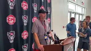 NC State QB coach Kurt Roper press conference
