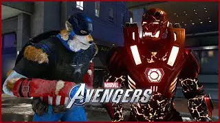 Marvel's Avengers Capwolf and the Supernatural Avengers Available Now