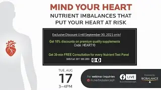 Mind Your Heart: Nutrient imbalances that put your heart at risk