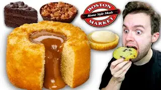 Boston Market has 7 NEW Desserts! FULL MENU REVIEW!