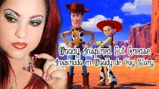 Woody inspired cut crease makeup tutorial- Inspirado en Woody de Toy Story