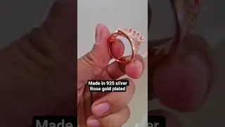 rose gold plated #rosegoldrings