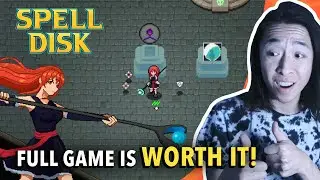 I BOUGHT IT! Let's try the full version / Unique Spell System Dungeon Crawler / Spell Disk