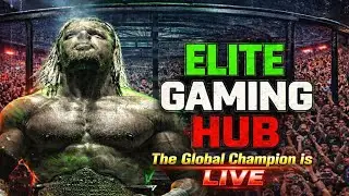 WWE 2K25 LIVE 🔴 | Elimination Chamber Match | ELITE GAMING HUB | Global Champion