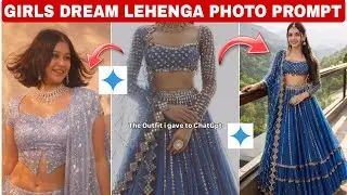 Instagram Trending Outfit Change Photo Editing|Girls Lehenga photo Editing Prompt|Gemini photo Edit|