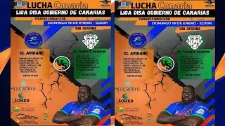 DIRECTO| 19-01-25 |CL. ARIDANE - CL. TIJARAFE GUANCHE - LIGA DISA GOBIERNO DE CANARIAS -1ª CATEGORÍA