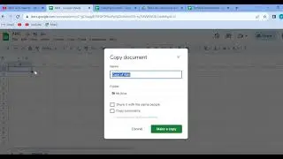 Google sheet basic knowledge