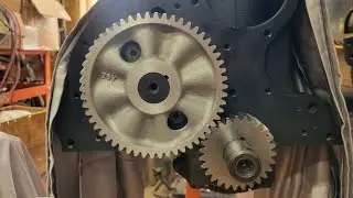 Chevy inline six rebuild step four INSTALL & DEGREE CAMSHAFT 