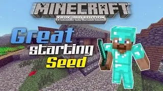 Minecraft Xbox 360/PS3 &mdash; SeedSpotlight #11 &mdash; 2 пустынных храма + 3 деревни и алмазы! (Сиды TU17)