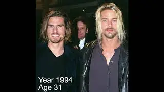 Brad Pitt Transformation from 1 to 57 years old