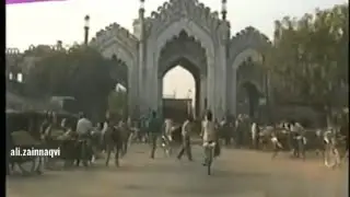 Old video footage of Hussainabad, Lucknow