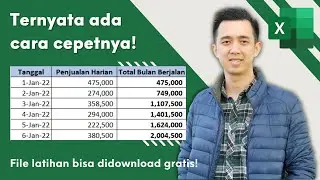 Cara Menghitung Total Bulan Berjalan di Excel