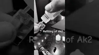 Flavor refill in Ak2 Pod #flavour #liquid #refill #pod #vape #vapecommunity #viral #youtubeshorts
