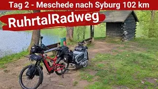 RuhrtalRadweg 2023 - Meschede nach Syburg Tag 2