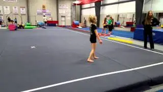 Punch Front to Standing Back Tuck!