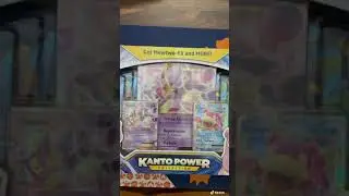 Surprising Ollie with a Evolutions Kanto Power Collection Box of Pokemon Cards!