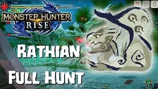 Monster Hunter Rise I Rathian Full Hunt I PS4 Gameplay