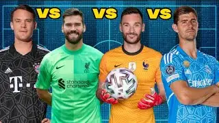 The Ultimate Goalkeeper Showdown: LLORIS vs ALLISON  vs NEUR vs COURTOIS 🔥