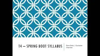 Wings T4 Spring Boot Full Syllabus | Complete Java Spring Boot Course Outline | Flare Study Part-2