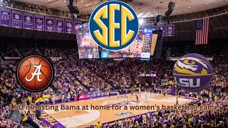 LSU is hosting Alabama for ranked SEC conference game