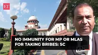 No immunity for MP or MLAs for taking bribes: SC overrules 1998 PV Narasimha Rao case judgement