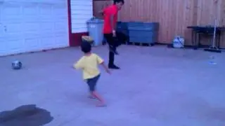 two unknown beginner shufflers