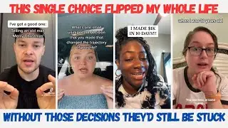 PEOPLE SHARE THAT ONE SMALL DECISION THAT CHANGED THE WHOLE TRAJECTORY OF THEIR LIVES💃✋️😲