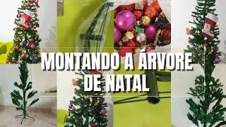 COMPREI MINHA ÁRVORE DE NATAL NA SHOPEE / MONTANDO A ÁRVORE 2025 #shopee #arvoredenatal #natal 