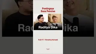 Pentingnya Dana Pensiun 100% Saham | Raditya Dika & Timothy Ronald #clips