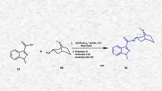 Granisetron (antiem&eacute;tico) s&iacute;ntesis
