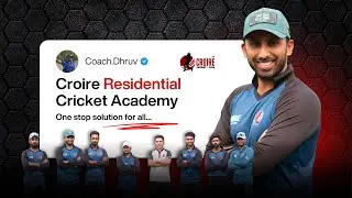 Croire Residential Cricket Academy | One stop solution for all Coach Dhruv