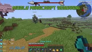 MINECRAFT’TA ALAN DÜZLERKEN KÖYLÜ RAIDİ YEDİM! 💥 KÖYÜ SON ANDA KURTARDIM! | MODLU MİNECRAFT #13