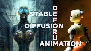 AI Animations with Stable Diffusion Deforum! Basic Tutorial