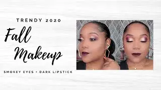 Cranberry Smokey Eye| Fall 2020 Makeup Tutorial