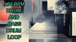 174 BPM Drum and Bass Loop &ndash; 10 Min Seamless Drum Pattern