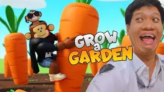 NYEMOT MENANAM WORTEL DI SAAT MENJELANG KIAMAT DI GROW A GARDEN!!  Grow A Garden Roblox