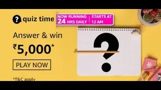 Amazon quiz today 9th july answers