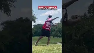 Can you throw a hyzer flip turn over? #discgolf #sports