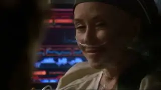 Battlestar Galactica Epic Moments - Adama and Roslin smoking weed