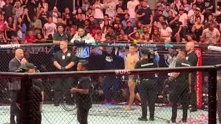 UFC main card: Holloway vs Korean Zombie. Indoor stadium adrenaline was no joke.!! Good game!