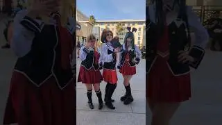 Bible Black Trio. #bibleblack #anime #cosplay #animeconvention #shorts