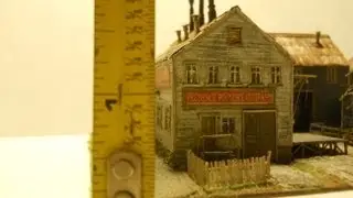 Z scale scratch built Prudence Foundry Co