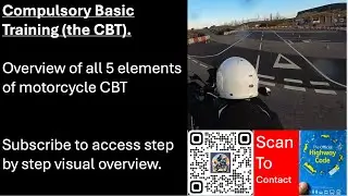 Compulsory Basic Training - CBT.  Motorcycle training fully explained.