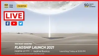 Realme GT Series Live Launch Event | Realme Book Live Launch Event