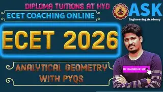 ECET 2026 || GEOMETRY PYQs 2025 paper