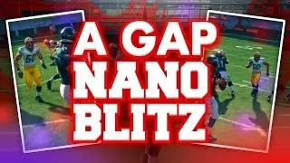 UNBLOCKABLE A GAP NANO BLITZ IN MADDEN 18!! | CRAZY NEW NANO BLITZ MADDEN 18! | NANO BLITZ MADDEN 18