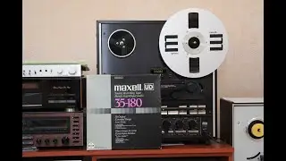 ВИДЕО для Николая Московская обл. Запись на Maxell UD35-180 на TEAC X-2000R