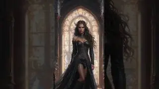 AI Art Showcase: #Stunning Images Generated by Artificial Intelligence #aiart #gothic #bride