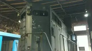 A walk around inside the B&O Roundhouse
